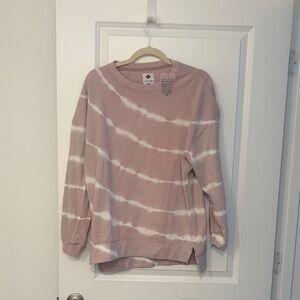 NWT Pink Tie-Dye Women's Top